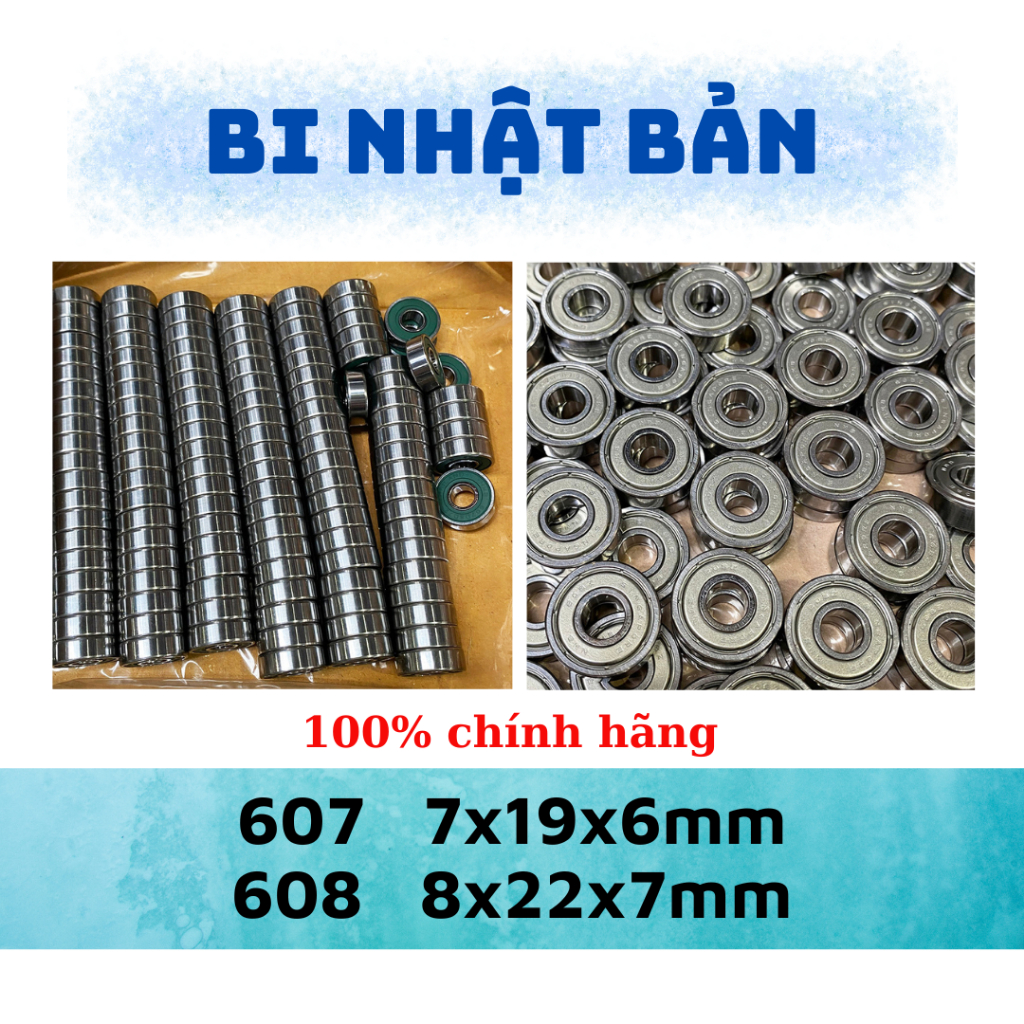 (Bearing) แบริ่งญี่ปุ่น NMB 607, 608