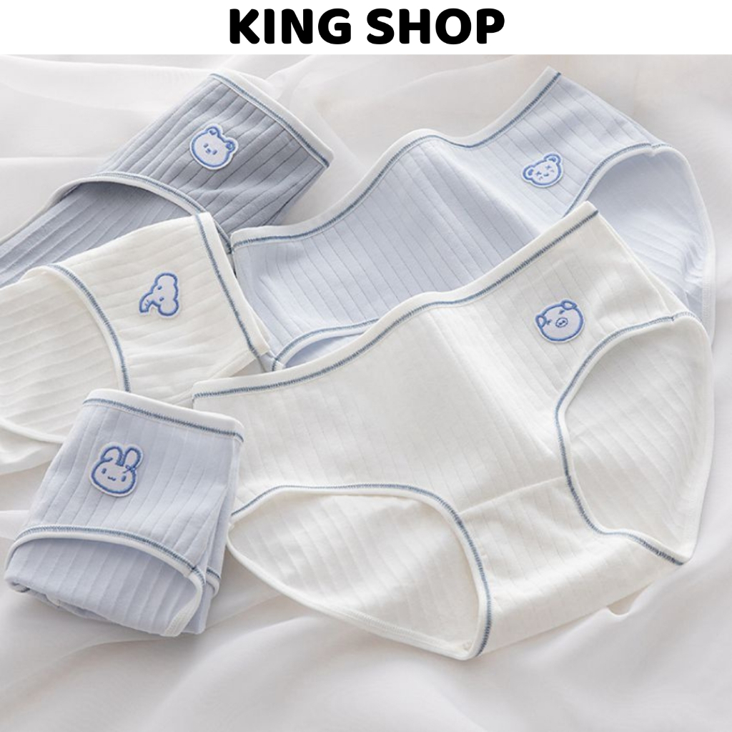 King Shop L-861 ชุดชั้นในสตรีผ้าฝ้ายจั๊มนุ่มสุดน่ารัก