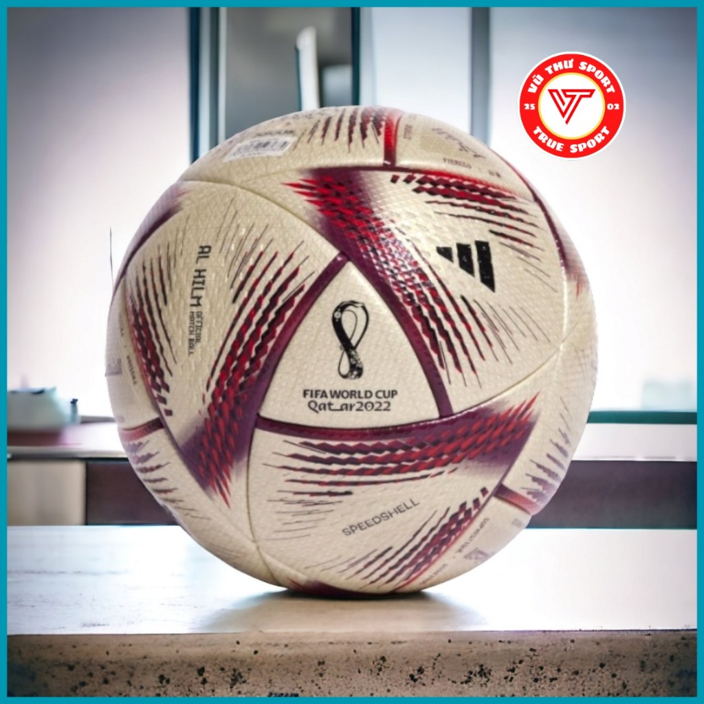 [มาตรฐานเปรียบเทียบ] WC 2022 ลูกฟุตบอลเป่าลม Size No. 5 ปั๊มลูกฟรีมาตรฐาน