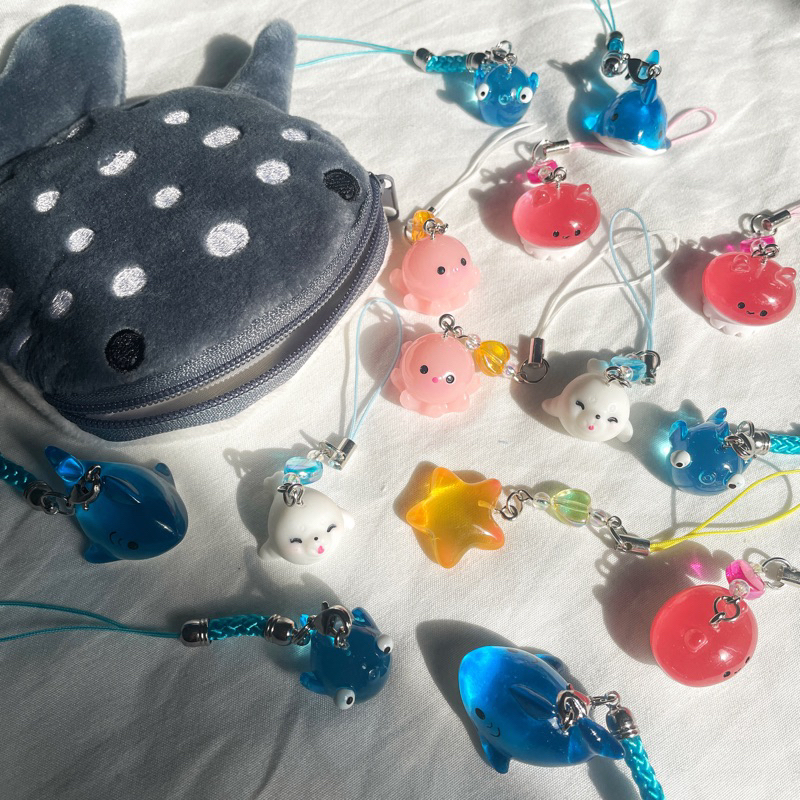 SEA FRIENDS KEYCHAIN // SEA FRIENDS PHONECHARM