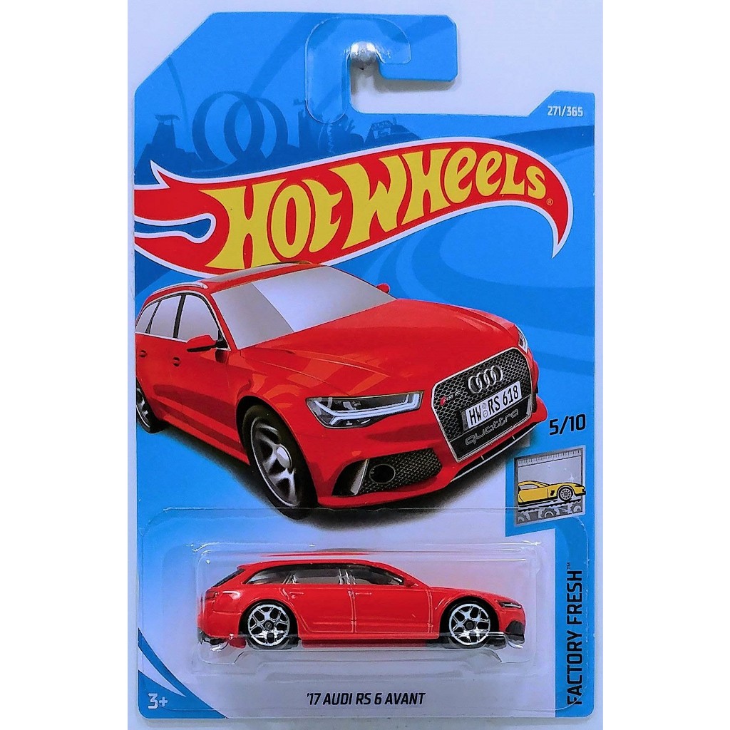 Hot Wheels '17 รถโมเดล Audi RS 6 Avant