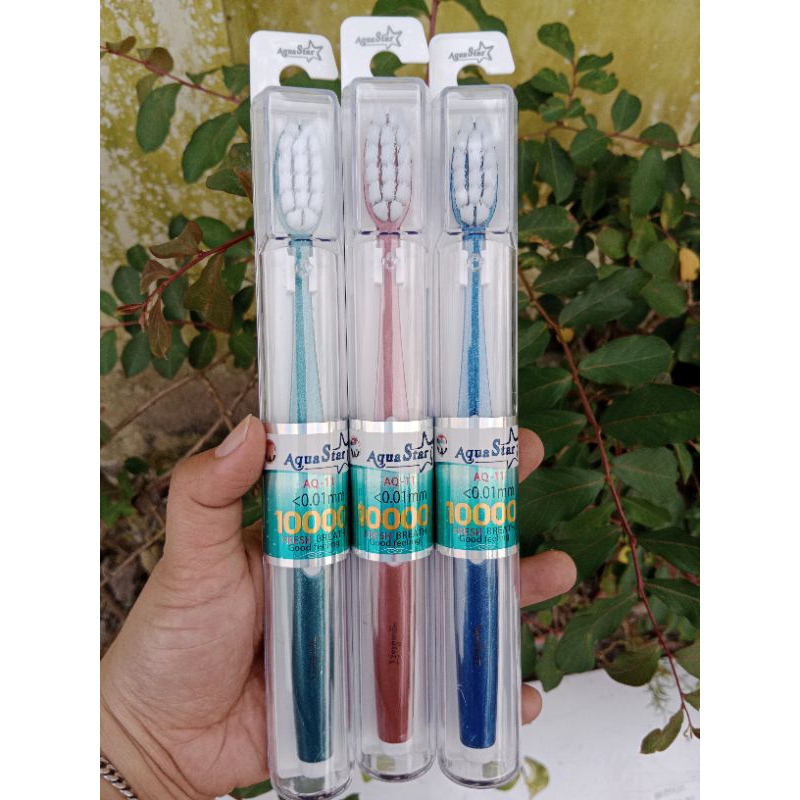 [Combo of 3]แปรงสีฟัน Aqua Star AQ-11