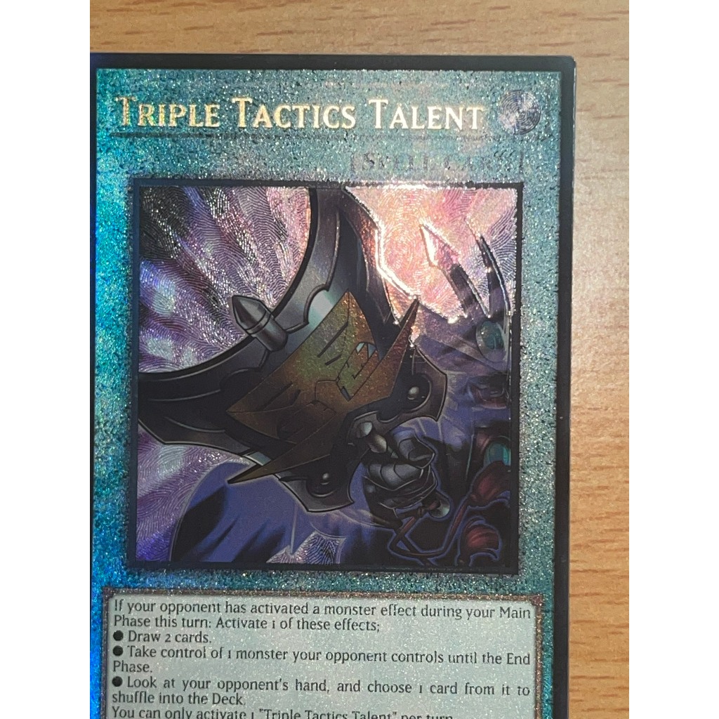 การ์ด Yugioh [TCG - UK]: Triple Tactics Talent - RA01-EN063 - Prismatic Ultimate Rare