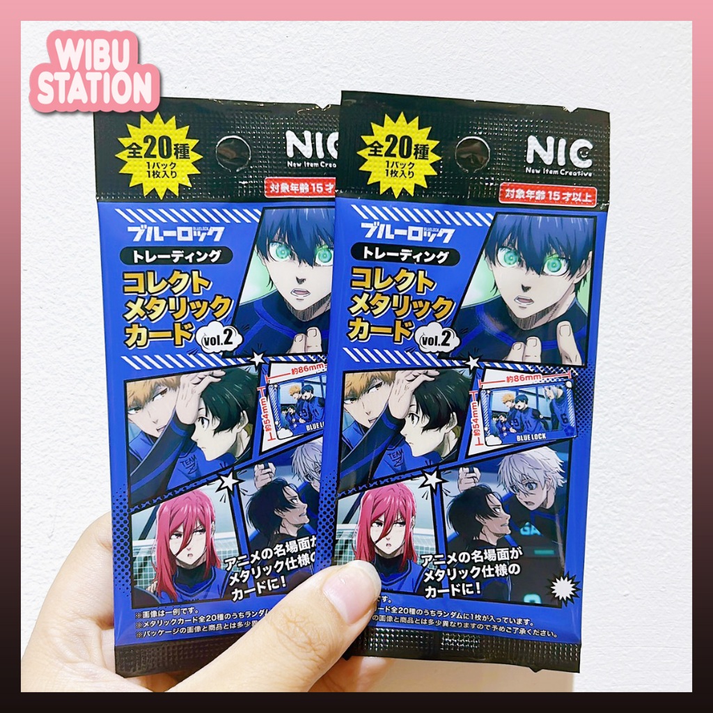 [WibuStation] Metallic Card Blue Lock Vol 2