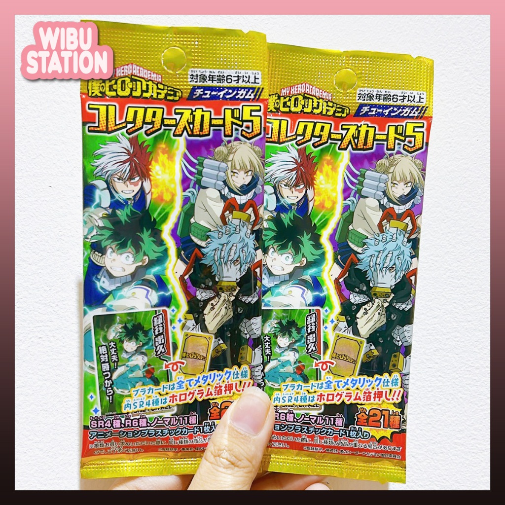 [WibuStation] การ์ดสะสม MHA Vol 5 Character