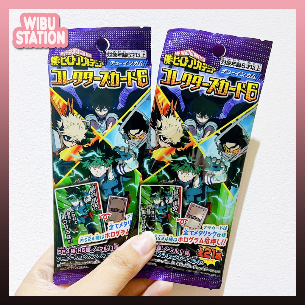 [WibuStation] การ์ดสะสม MHA Vol 6 Character