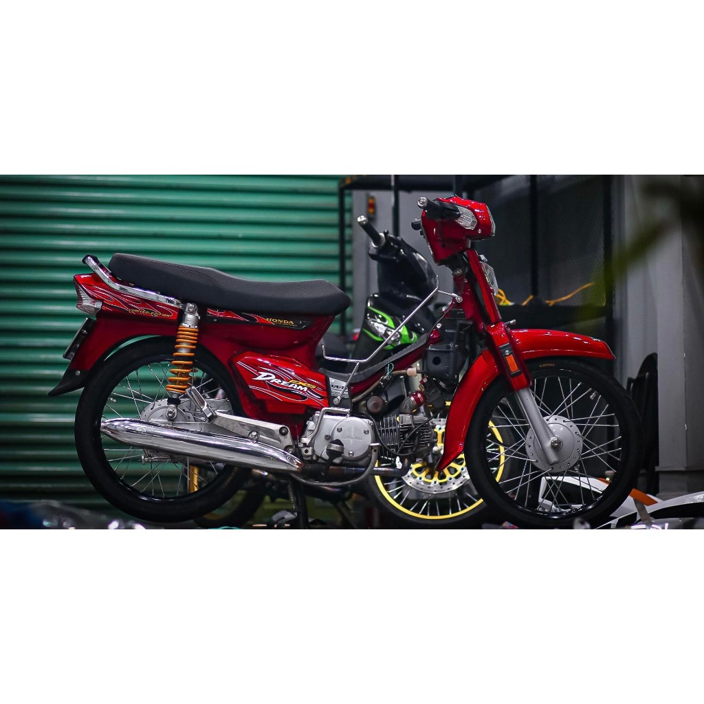 RED และ BLACK FIRE DREAM STAMP สําหรับรถยนต์สีดํา