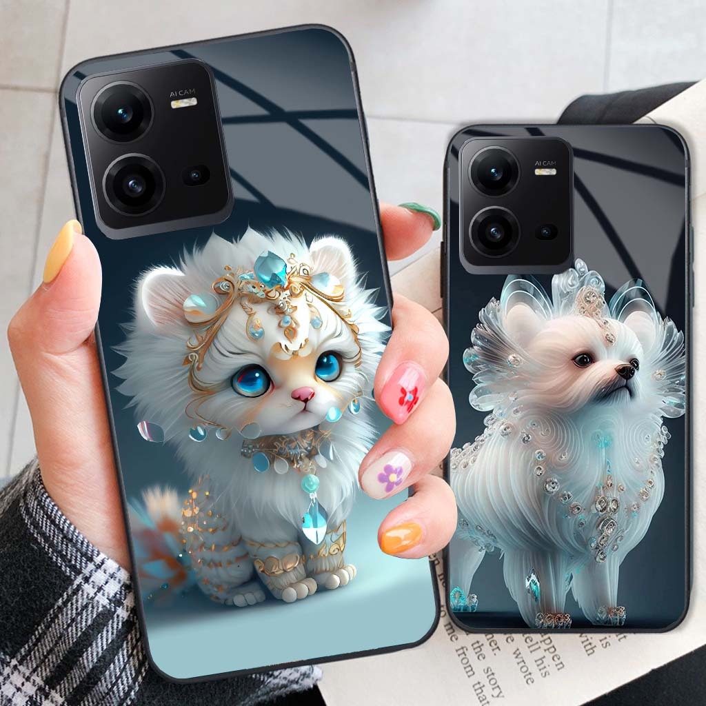 เคส VIVO V25E, V25 5G, V25 PRO ออกแบบมาด้วยสัตว์ราศีน่ารักและตลก 12 ตัว