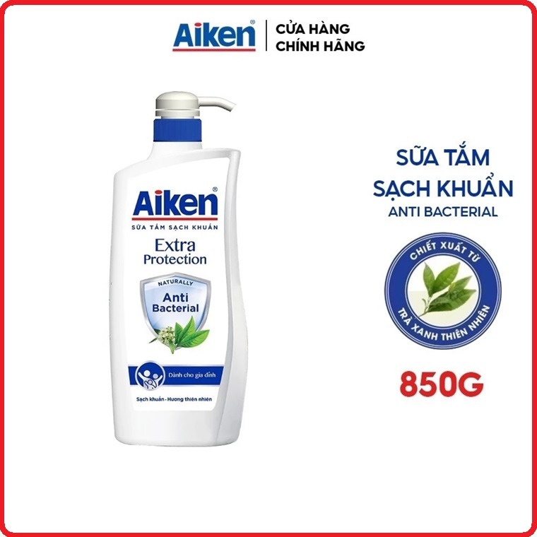 Aiken Clean เจลอาบน ้ ําสารสกัดจากชาเขียวธรรมชาติ 850ก