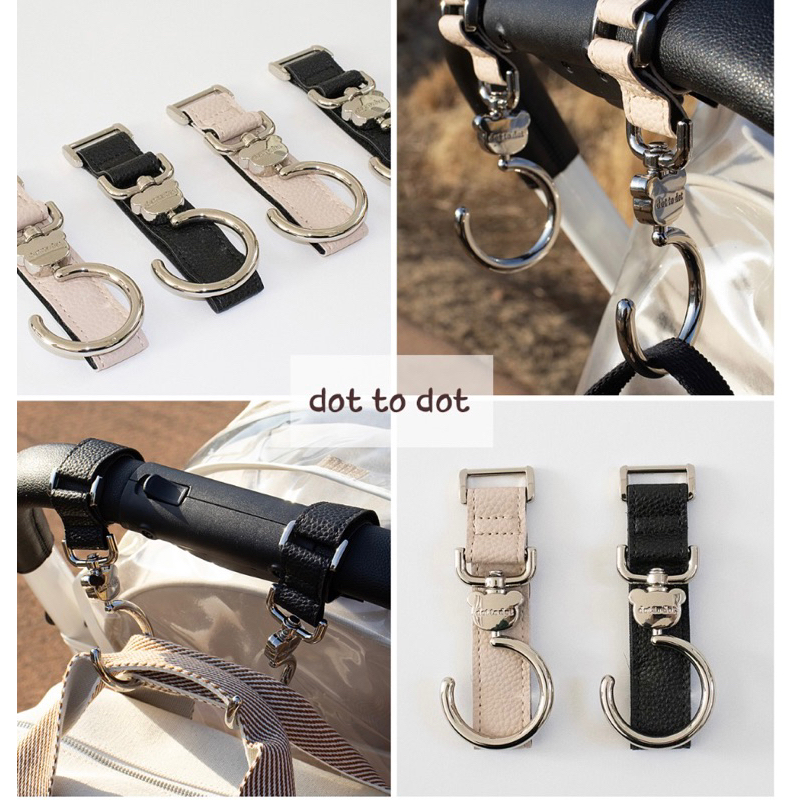 DOTTODOT METAL TROLLAR/CAR HOOK SET ของแท้ - เกาหลี