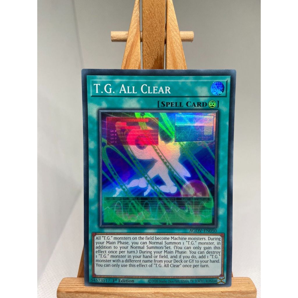 [ Do Lac Shop ] การ์ด Yugioh Spell TG All Clear - AGOOV-EN050 - ซุปเปอร์