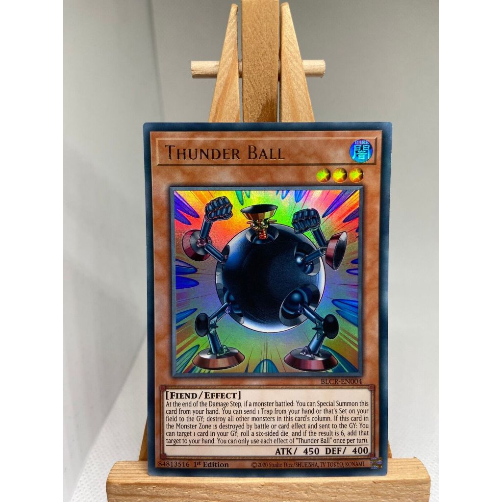 [ Do Lac Shop ] Yugioh Monster Thunder Ball Card - BLCR-EN004 - Ultra