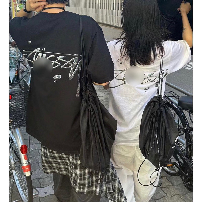 Stusy Mercury สังเคราะห์หลวมเสื้อยืด - Stusy เสื้อยืดฟอร์มสําหรับผู้ชายและผู้หญิงที่มีแท็กเต็ม