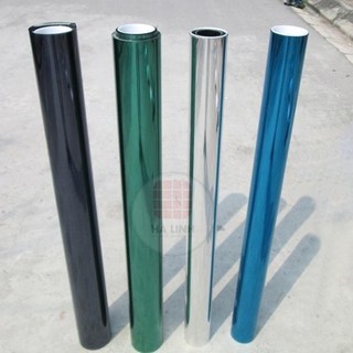 Giấy dán kính phim cách nhiệt phản quang khổ 1m, dán cửa kính văn phòng nhà ở chống nắng nóng