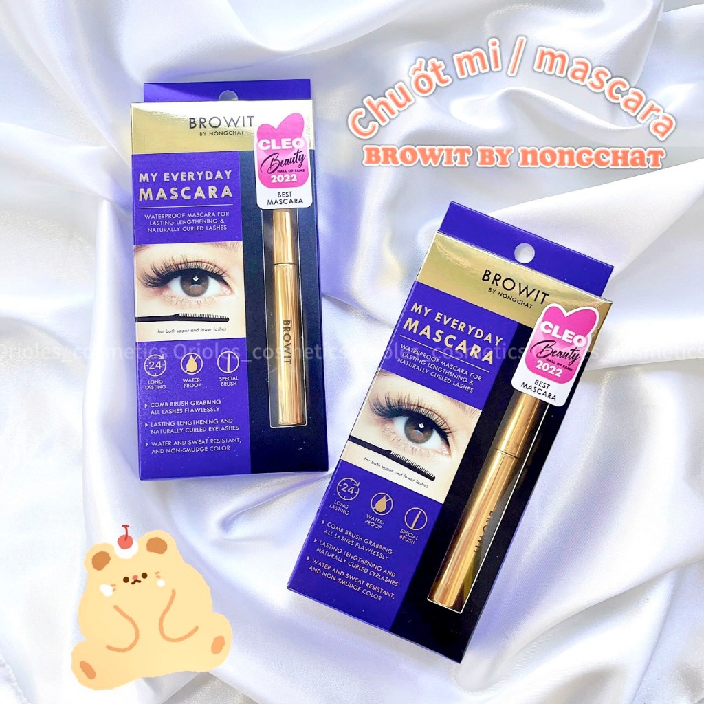 Browit My Everyday โดย Nongchat Small Thin Head Mascara