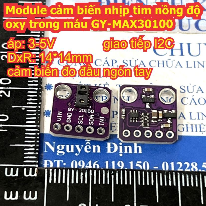 OXY ความเข้มข้นออกซิเจนในเลือด heart rate sensor โมดูล GY-MAX30100 MAX30100 30100 GY-MAX30102 MAX301
