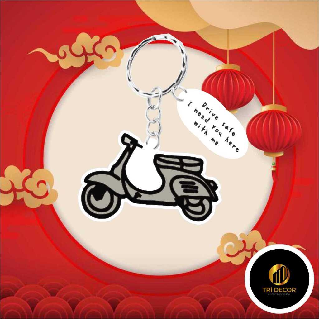 พวงกุญแจ Drive Safe - ปลอดภัย ขับรถ - ร้านตกแต่ง