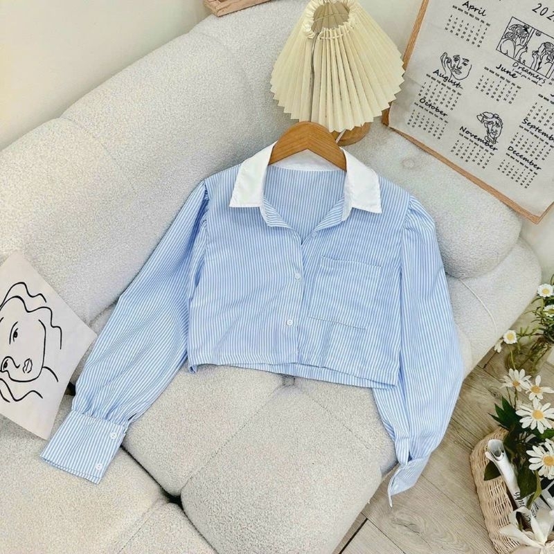 เสื้อลายทางสไตล์ Vkv Set alohashop91