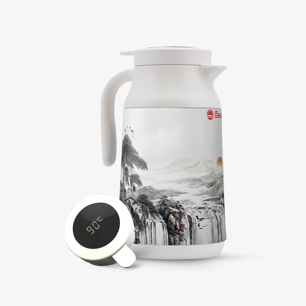 [Rang Dong] กระติกน้ําร้อนชาความร้อน 1.3 ลิตร RD-1300 TS2.E, Rang Dong Thermostat แสดงอุณหภูมิน้ําร้