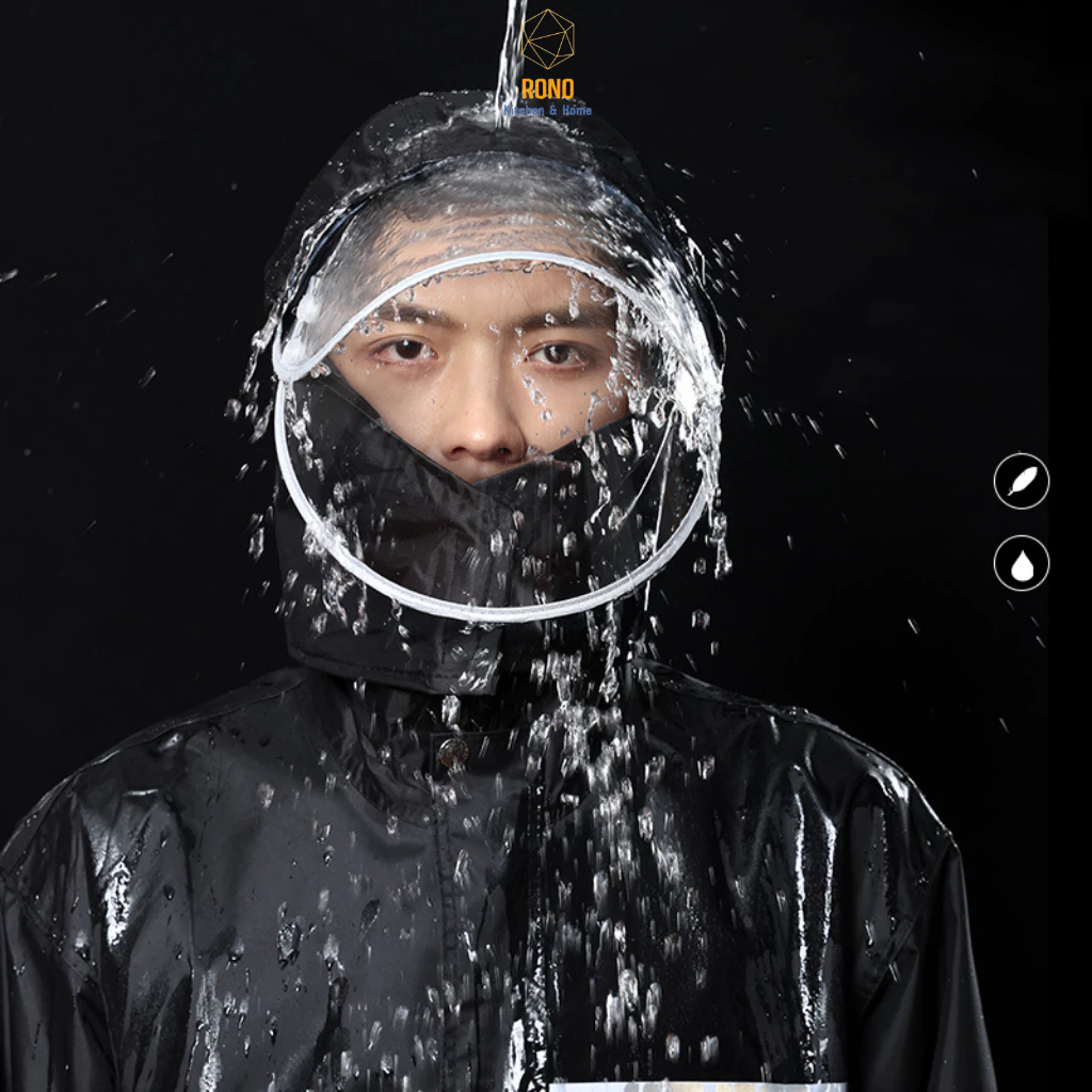 ชุดเสื้อกันฝน 2 ชั้น สไตล์เกาหลี สะท้อนแสง thumbnail 4