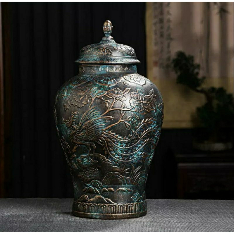 Phoenix Choe ขวดไวน์เซรามิกคุณภาพสูง