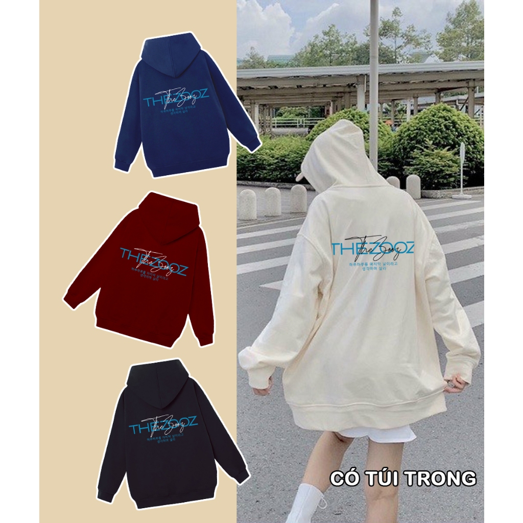 SAM CLO เสื้อแจ็คเก็ตมีซิปสําหรับผู้ชายและผู้หญิง - ฟรีไซส์เสื้อแจ็คเก็ตขนแกะมีฮู้ดแขนยาวสําหรับผู้ช