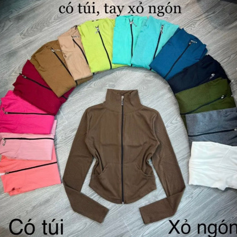 เสื้อแจ็คเก็ตพัฟเกอร์สีครีม แขนไร้นิ้ว คอสูง จั๊ม ยืดสุดคูล เสื้อแขนยาว WARMING JACKET พร้อมกระเป๋า 