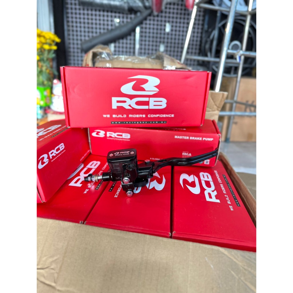 มือเบรกถังน้ํามัน RCB ติดตั้งสําหรับรถเกียร์ทุกชนิดพร้อมมือเบรกถังน้ํามัน sirius 110, si 50, ex 150,