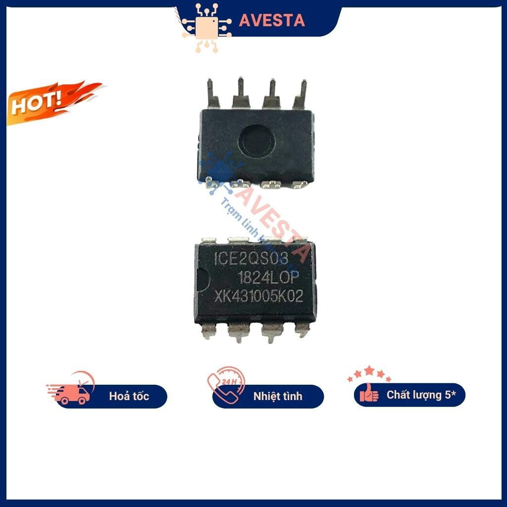 ICE2QS03 DIP-8 aveta พลังคุณภาพดี ic