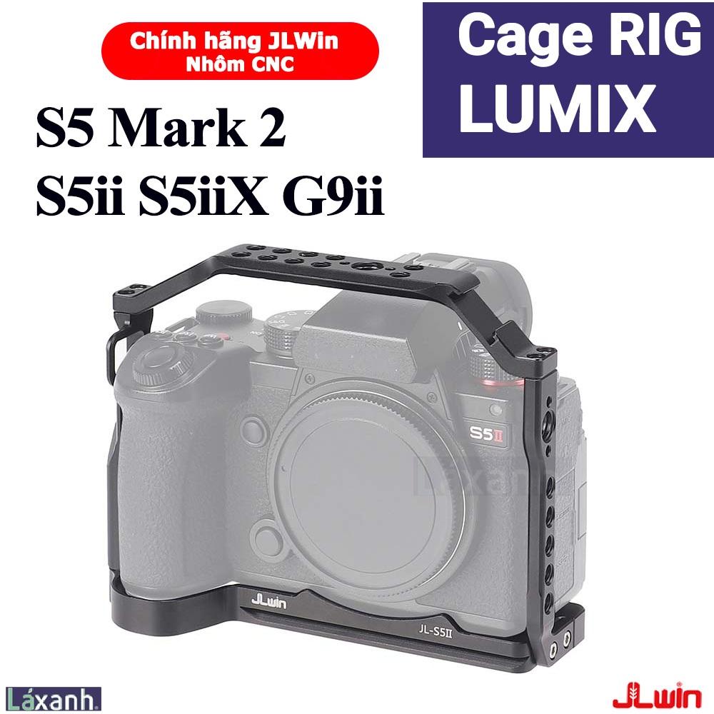 Pana Lumix S5ii S5iiX G9ii | Rig กรงสําหรับกรงกล้องและการป้องกันบันทึกวิดีโอ Smallrig Lumix S5 S5iiX