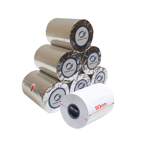 (50 ม้วน) CHEAP BILL PRINTING PAPER K80X45 - INVOICE PRINTING PAPER