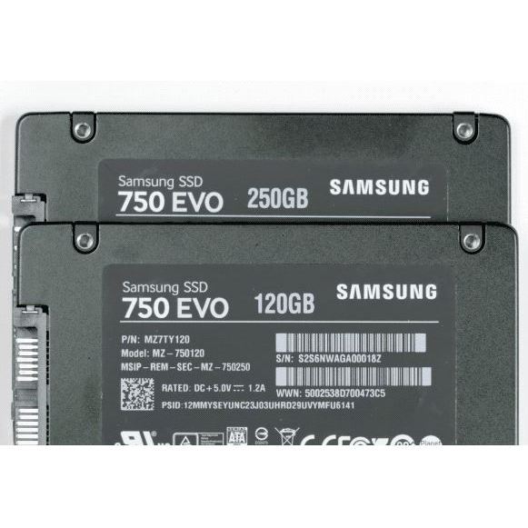 Ssd 250GB 120GB Samsung 750 Evo