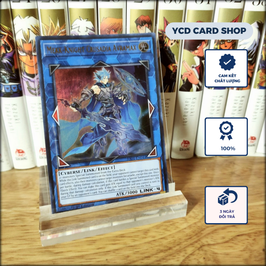 [YCDcardgame] การ์ด Yugioh ของแท้ Mekk-Knight Crusadia Avramax