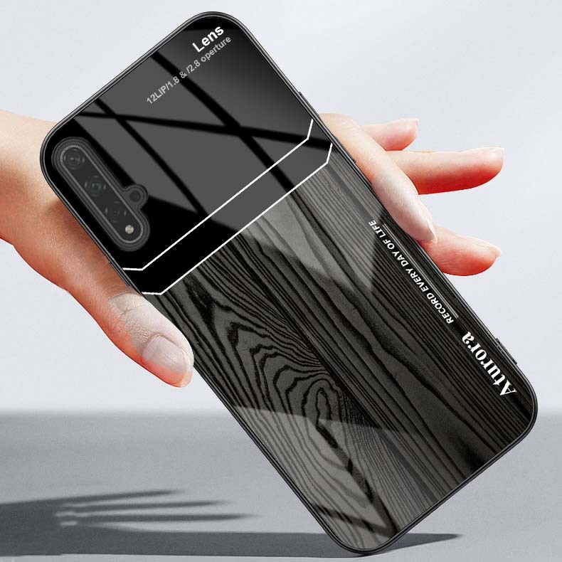 เคส HUAWEI NOVA 5T กระจกหลังเงา