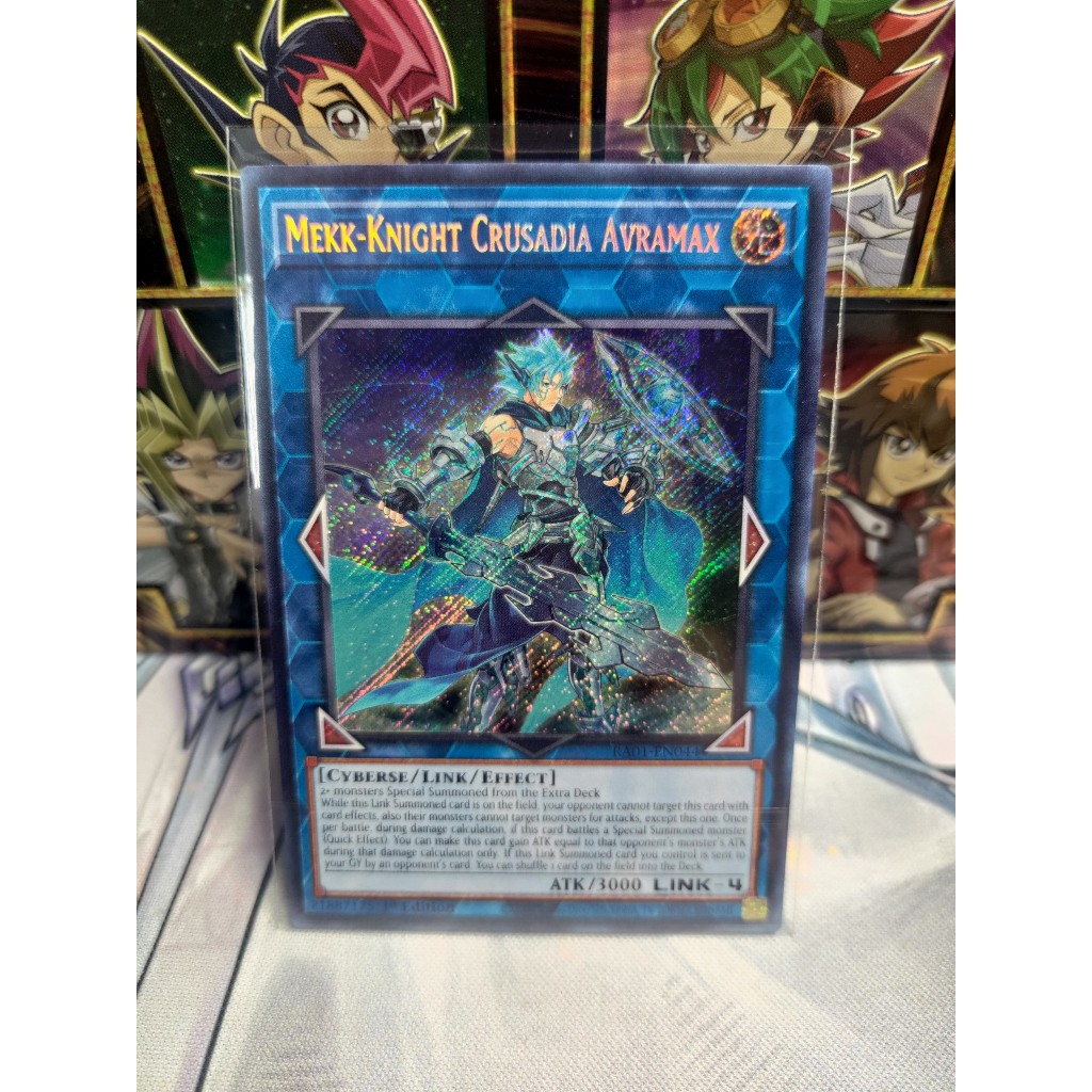 [KW2 Yugioh] [EN] [Nice Art] การ์ด Mekk-Knight Crusadia Avramax - RA01-EN044