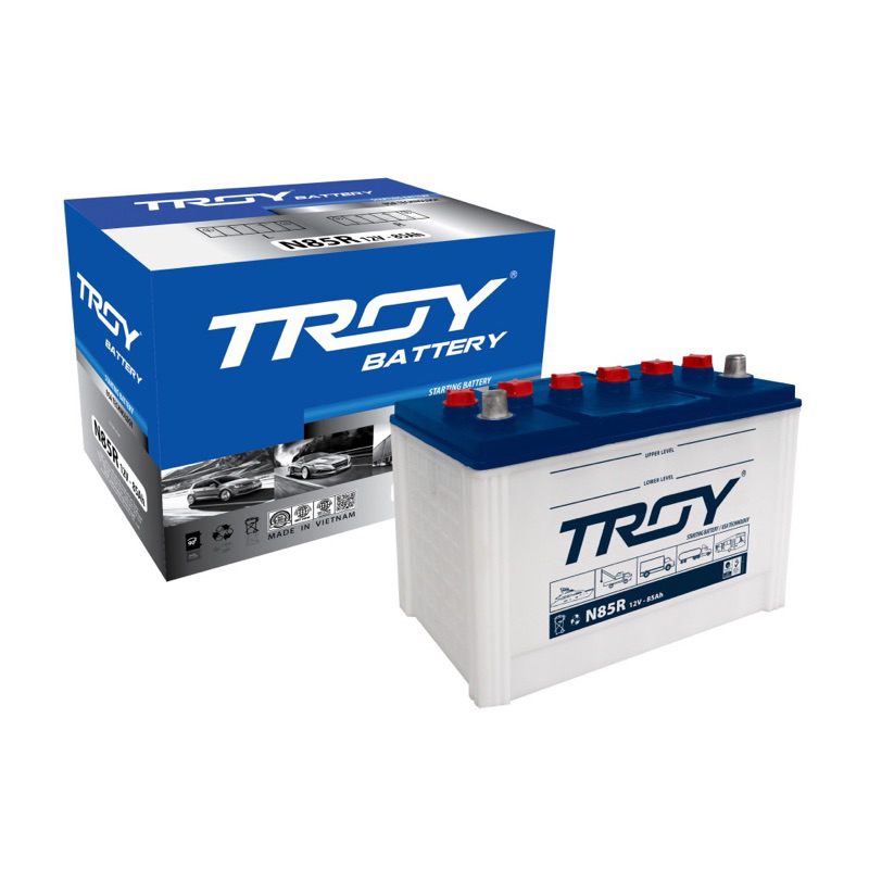 แบตเตอรี่รถยนต์ Troy N85 (85ah)