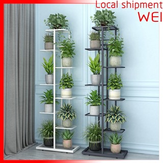 【Local shop】Hoa kệ Bắc Âu trong nhà ban công trang trí giá sắt phòng khách đơn giản chậu hoa nhiều tầng treo cây la xanh