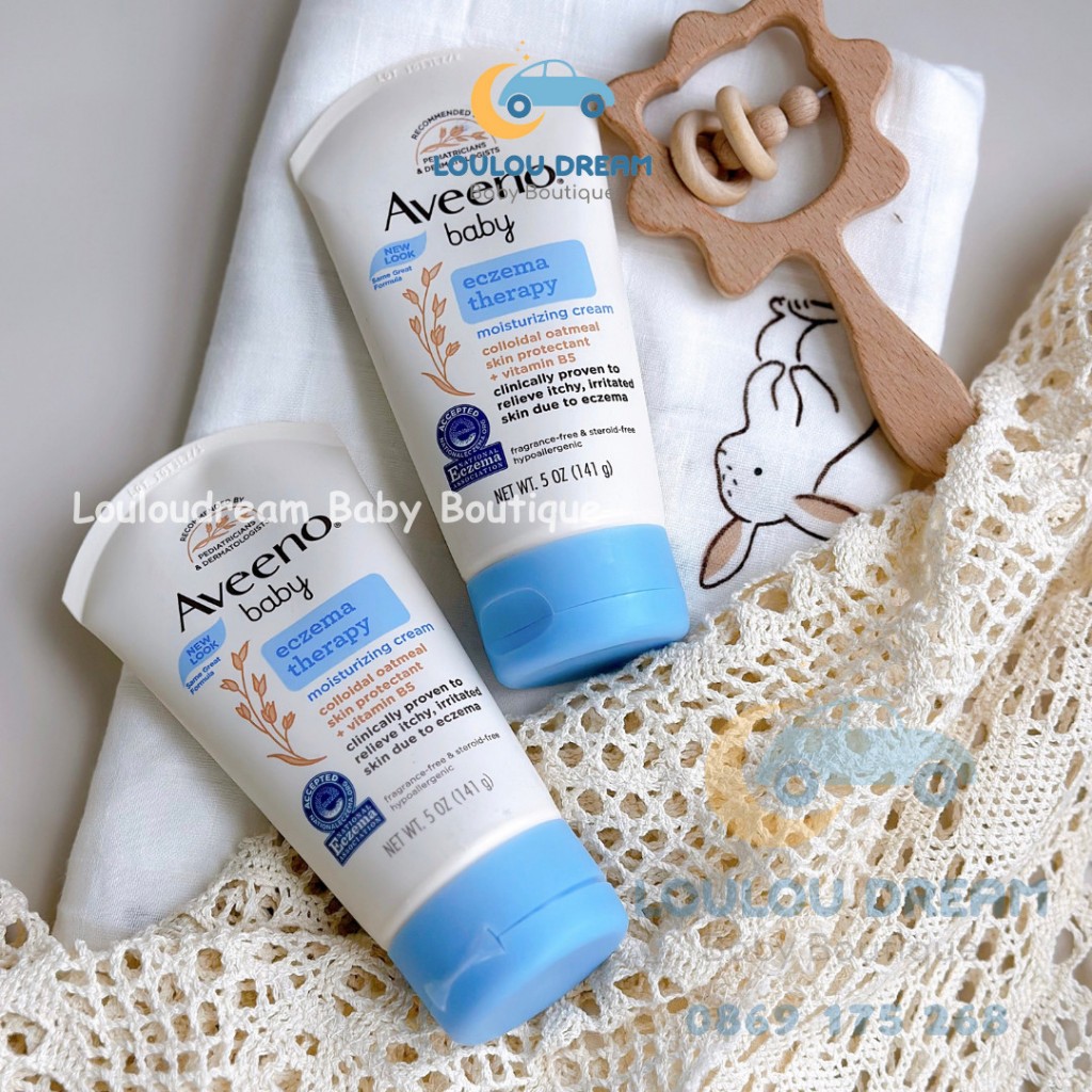 Aveeno Baby Eczema Therapy Cream Aveeno Baby Eczema Therapy Moisturizing Cream สําหรับทารกเพื ่ อลดกลาก