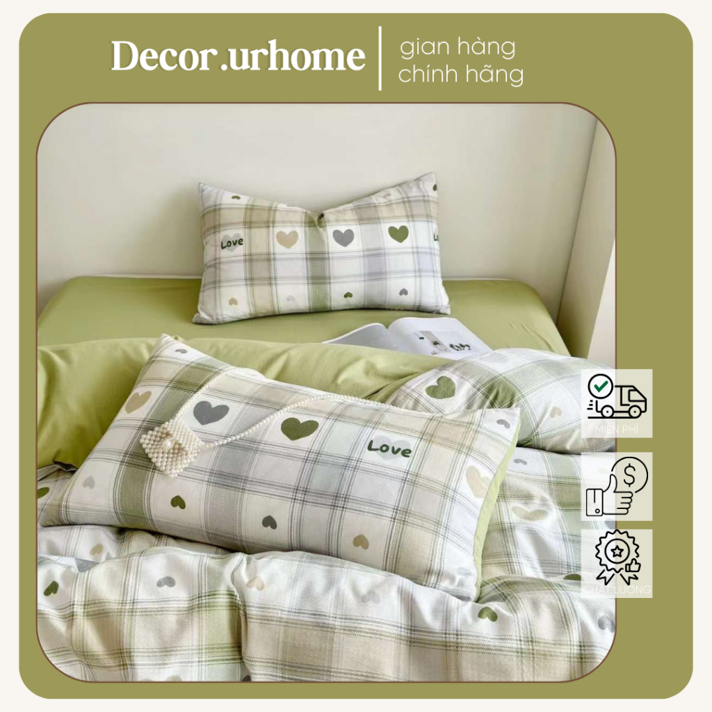 คุณดู| SET 4 ชิ้น SOFT KAT BEDDINGS, 2 ฝาครอบ PILLOW, ฝาครอบ BLANKET 1 แผ่น, แผ่น BED 1 ชิ้น