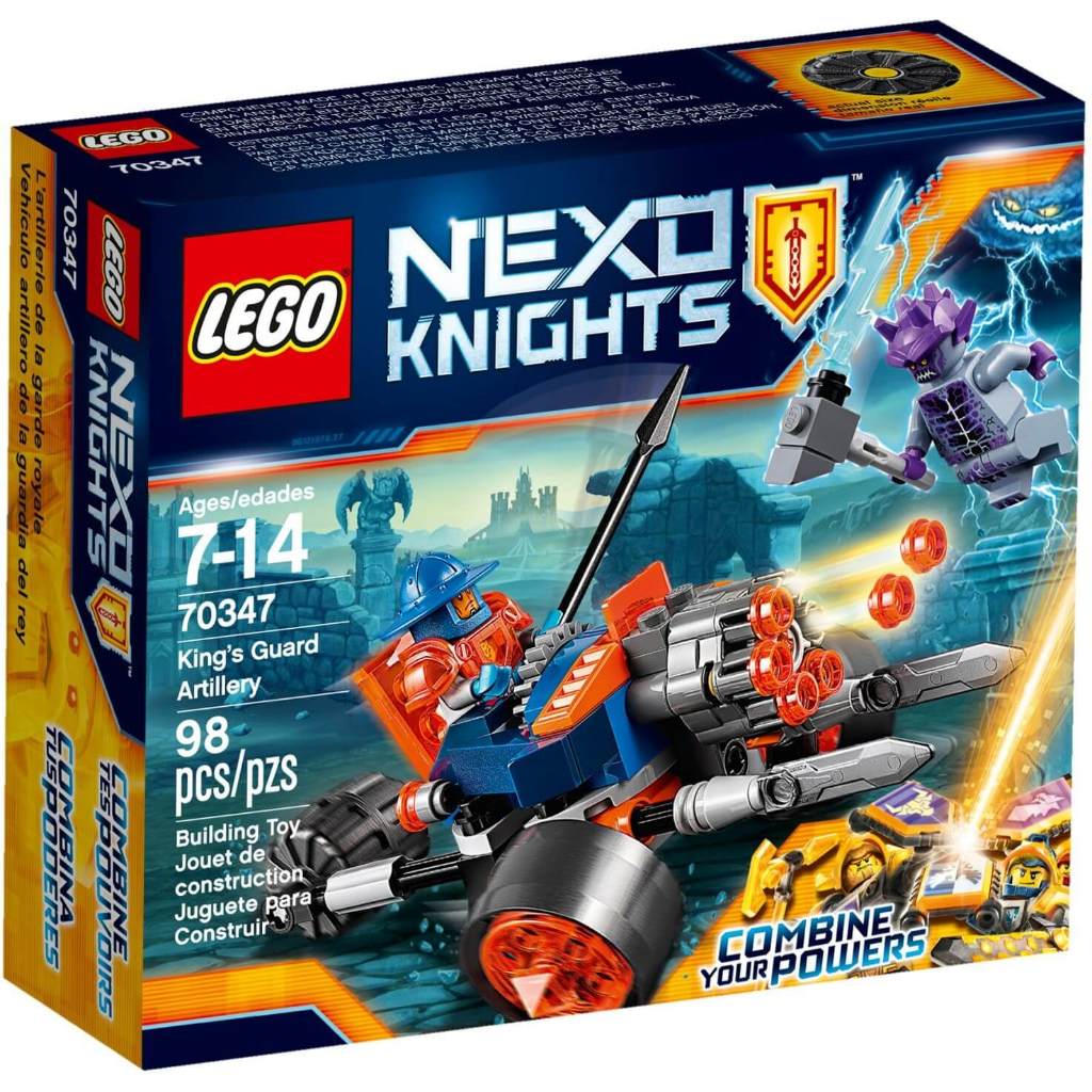 Lego Nexo Knights 70347 อัศวินแท ้ ( กล ่ องเก ่ าซีลใหม ่ 98 ชิ ้ นปริศนาของเล ่ นการพัฒนาทางปัญญาสําหรับเด ็ ก