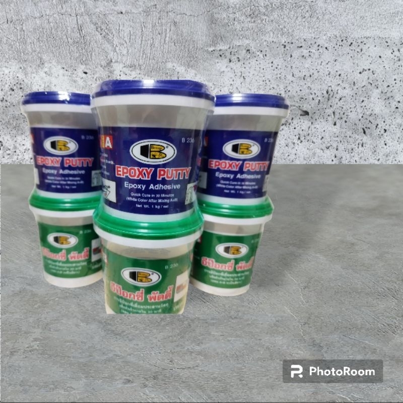 Bosny AB Epoxy Putty Glue กาว 2 แผ่น นําเข้าจากประเทศไทย