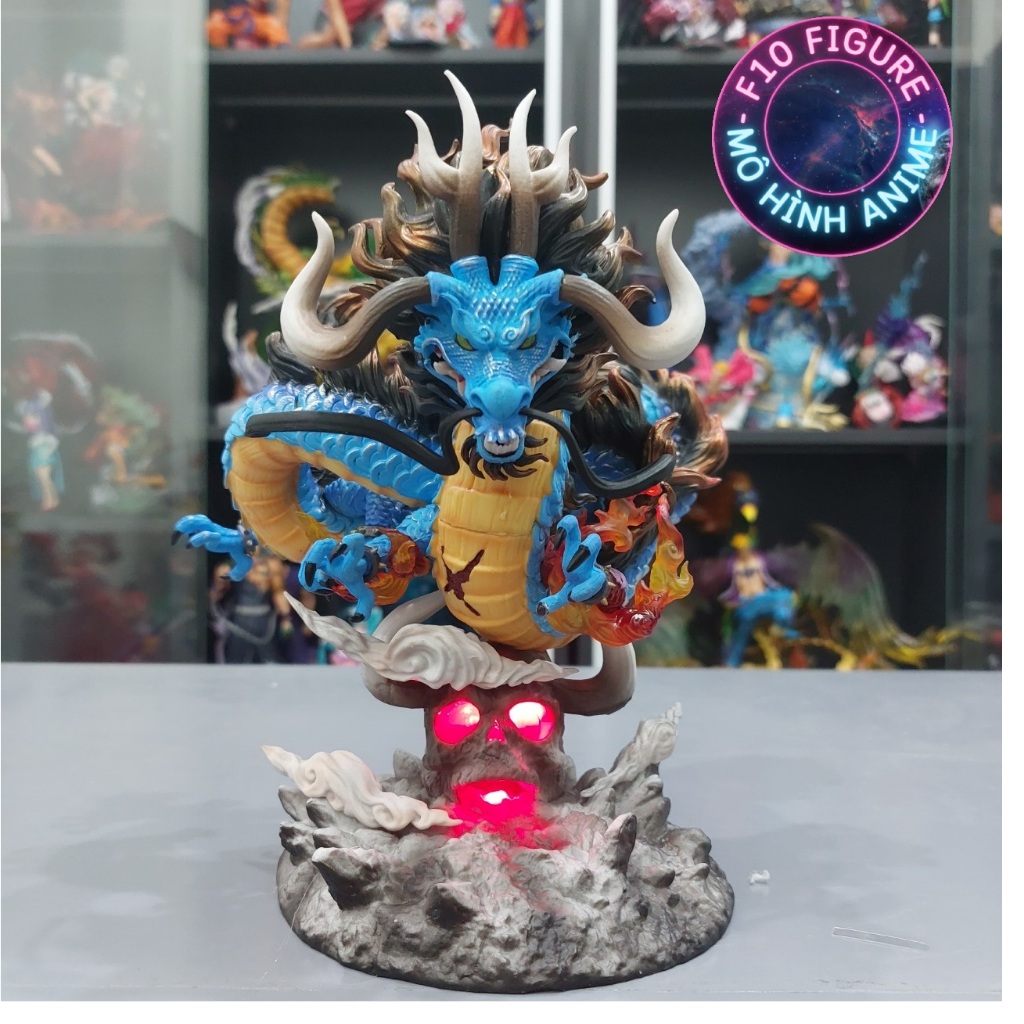 Onepiece Four Emperor Kaido Hundred Beasts Model - Super Cool 25CM Dragon Shape Kaido Hundred Beasts