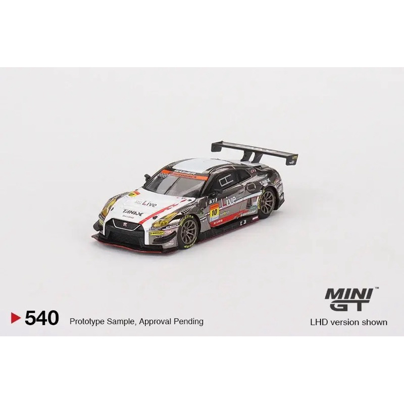 การ์ด Minigt เวอร์ชัน 540 Nissan GT-R NISMO GT3 10 TANAX GAINER 2022 Super GT Series