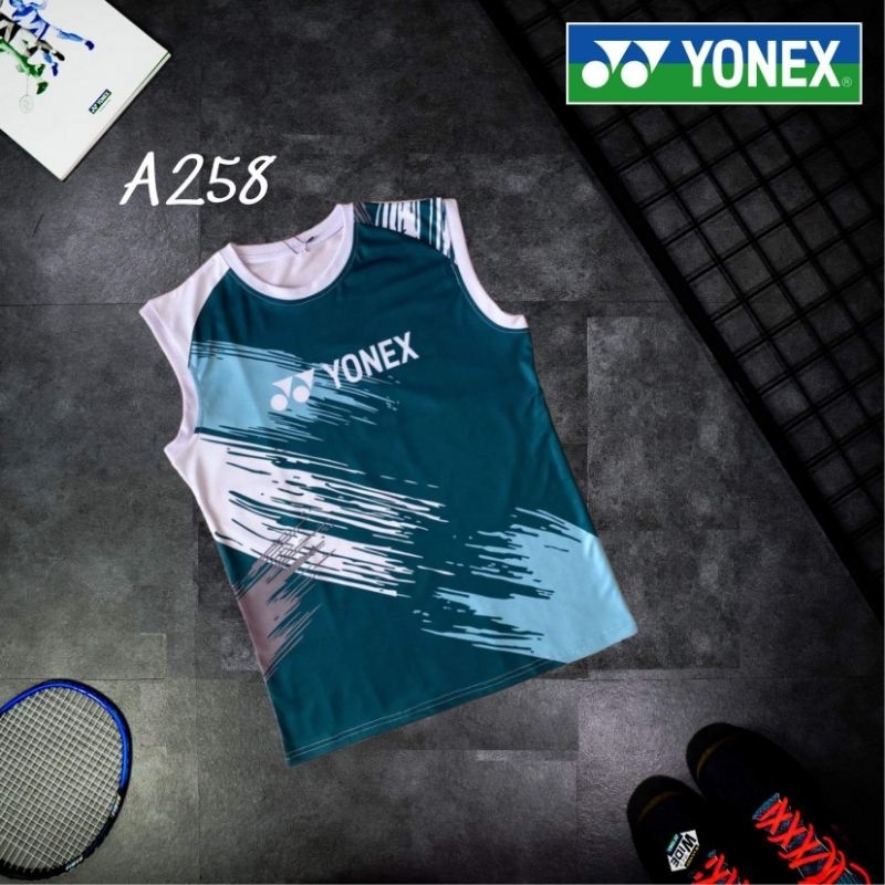 เสื้อแบดมินตัน Yonex แขนกุด A258 สวยสุดๆ