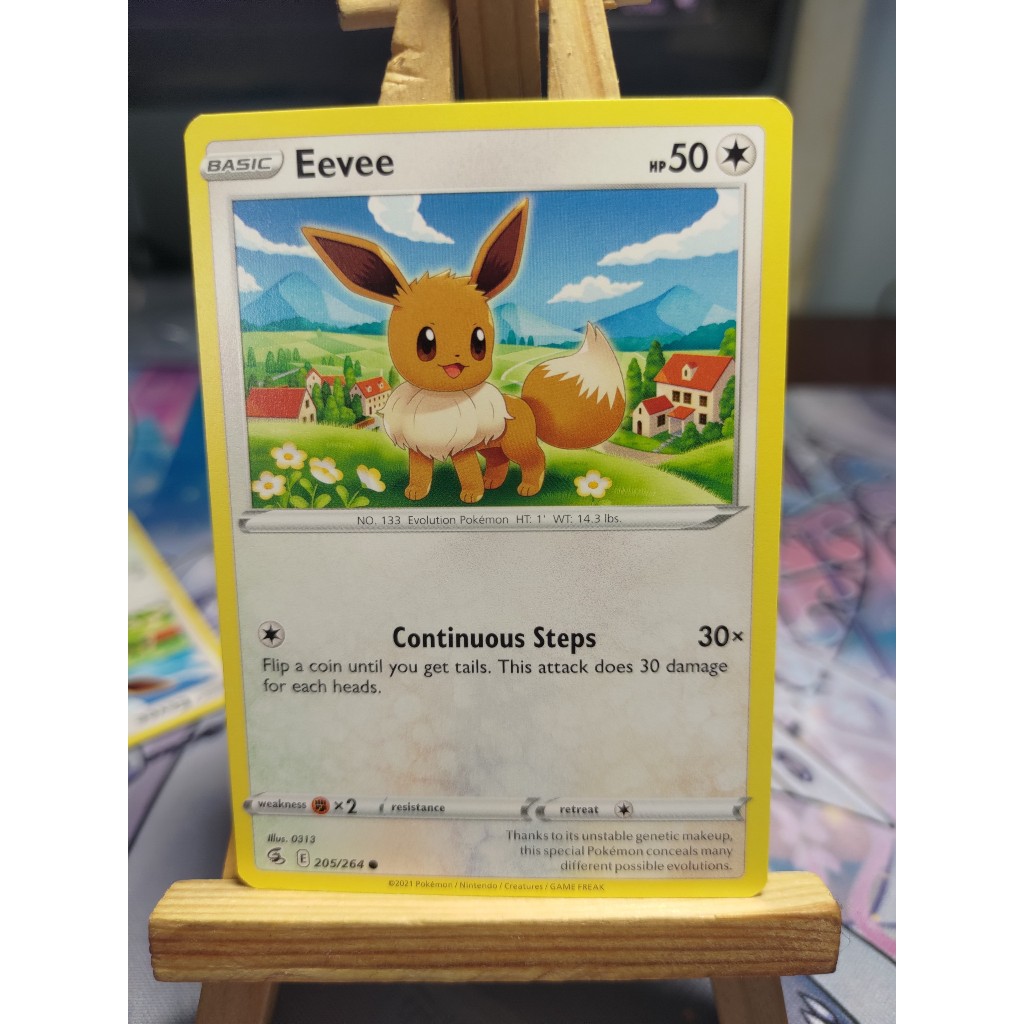 [KW2 Pokemon] [EN] Pokemon Eevee Card - 205/264 - ทั่วไป