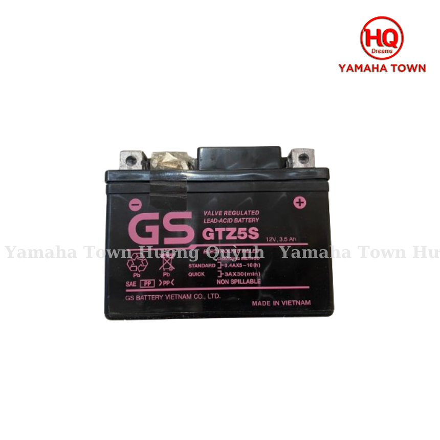 GS GTZ5S แบตเตอรี่แห้ง 12v สําหรับ Exciter 155 - Yamaha แท้