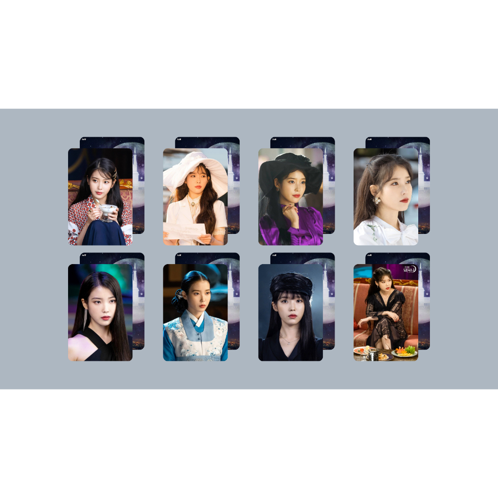 ชุดการ์ดมุมโค้งมนของภาพยนตร์ "โรงแรม Del Luna"-"Moonlight Hotel" IU,Yeo Jin-goo