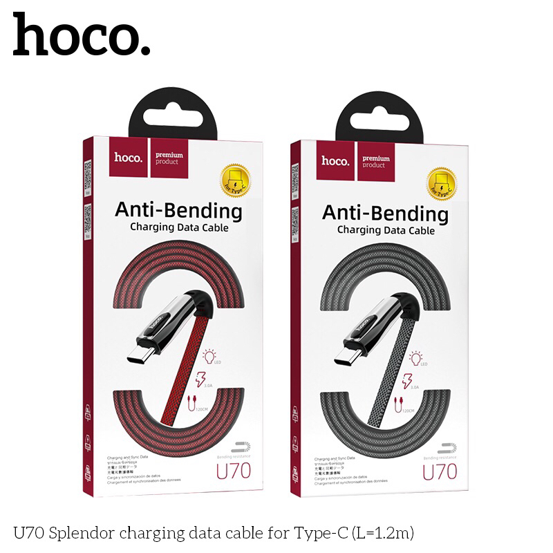 HOCO U70 MICRO 2.4A สายชาร์จเร็ว HCMC