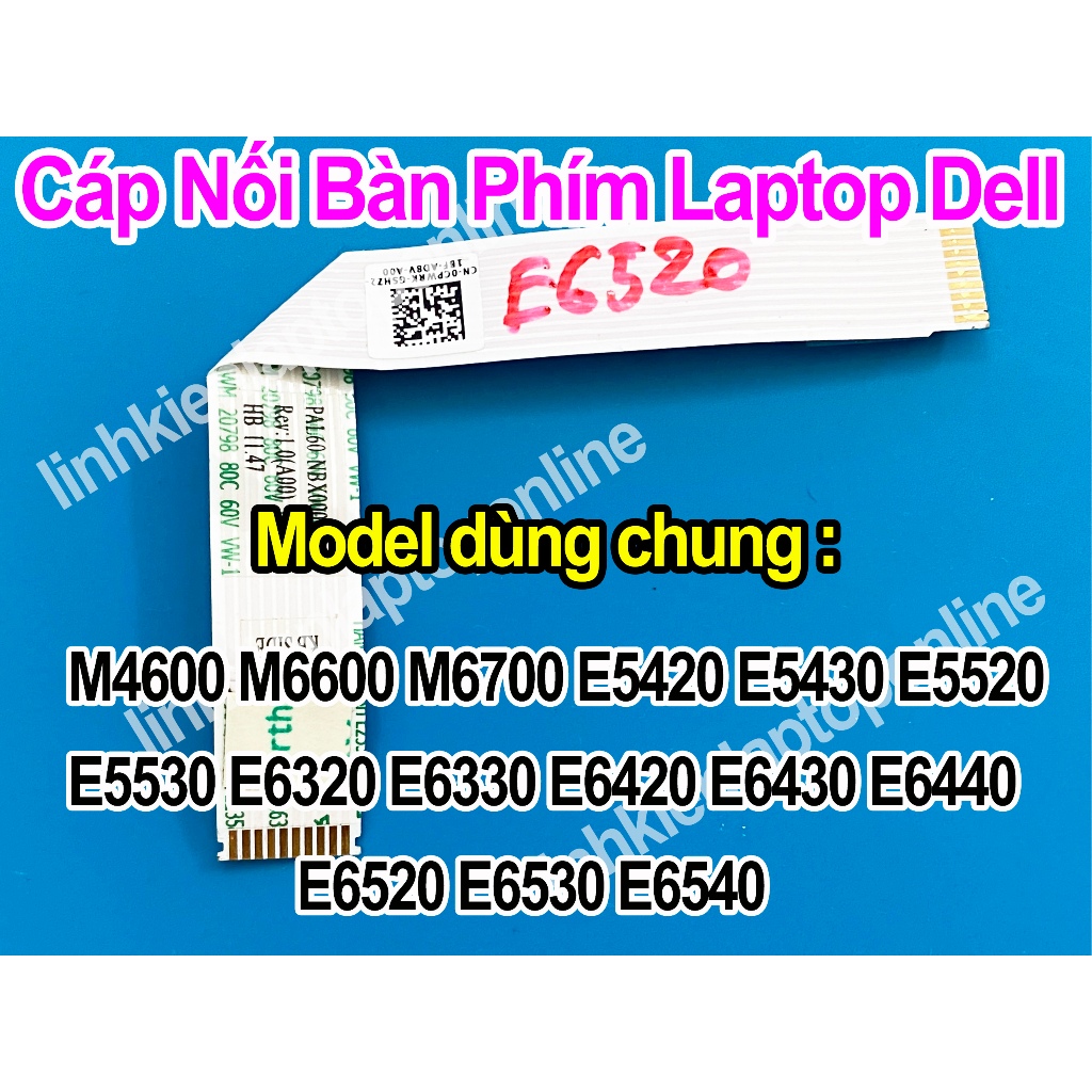 Dell แป้นพิมพ์แล็ปท็อปสาย M4600 M6600 M6700 E5420 E5430 E5520 E5530 E6320 E6330 E6420 E6430 E6440 E6