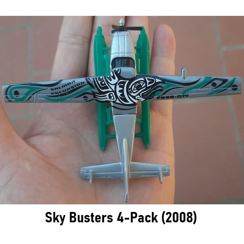 Matchbox Sky Busters Cessna Caravan Model Airplane